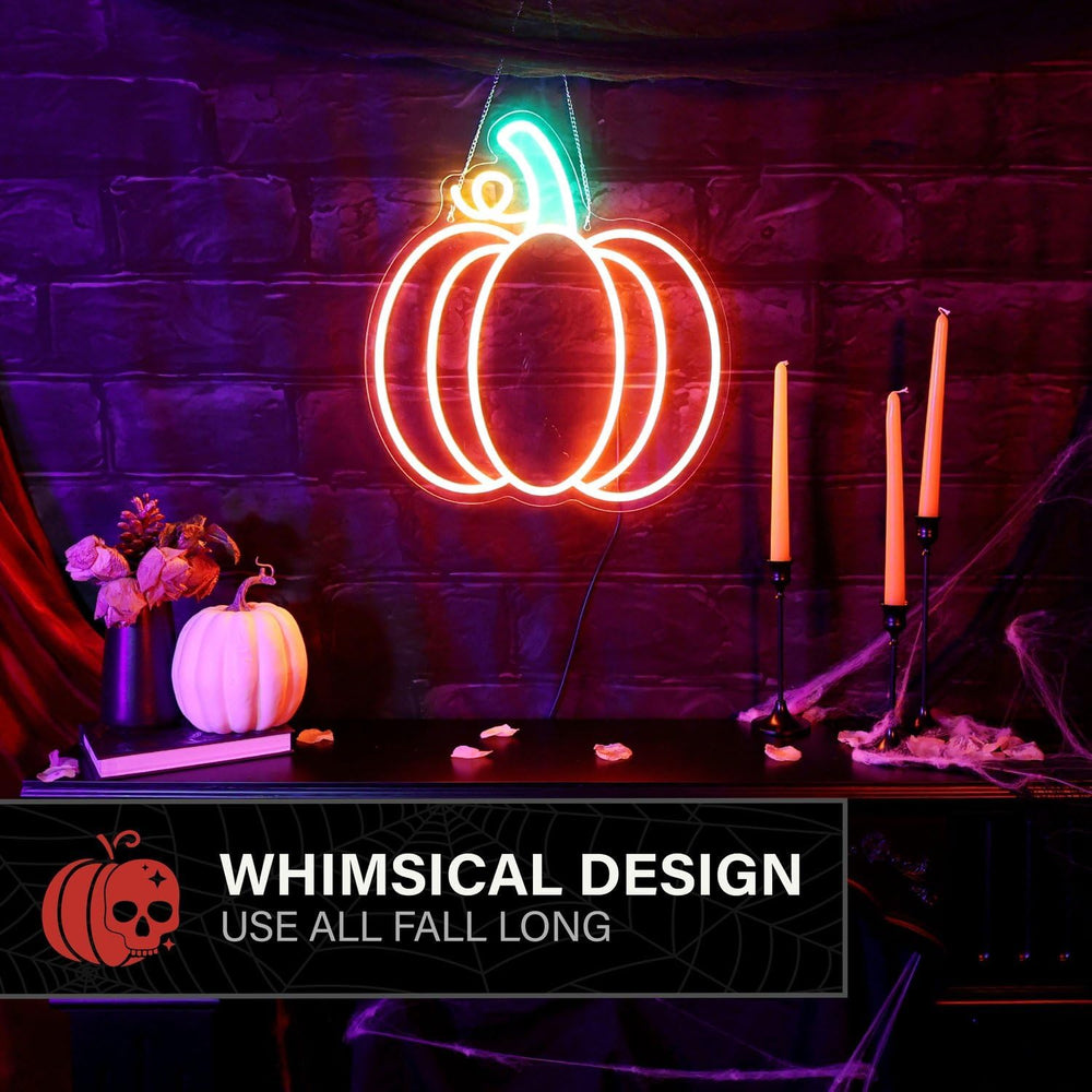 Haunted Hill Farm 1.5-Ft. LED Pumpkin Halloween Wall Decoration