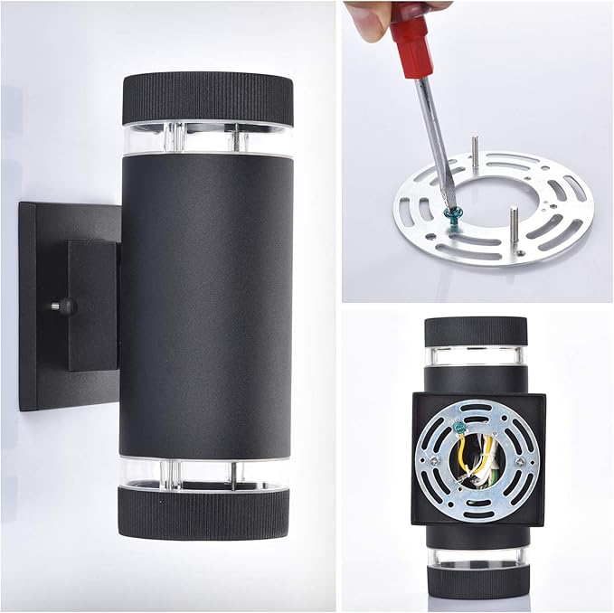 rosykite Outdoor Wall Sconce Lights, Dusk to Dawn Outdoor Exterior Lighting