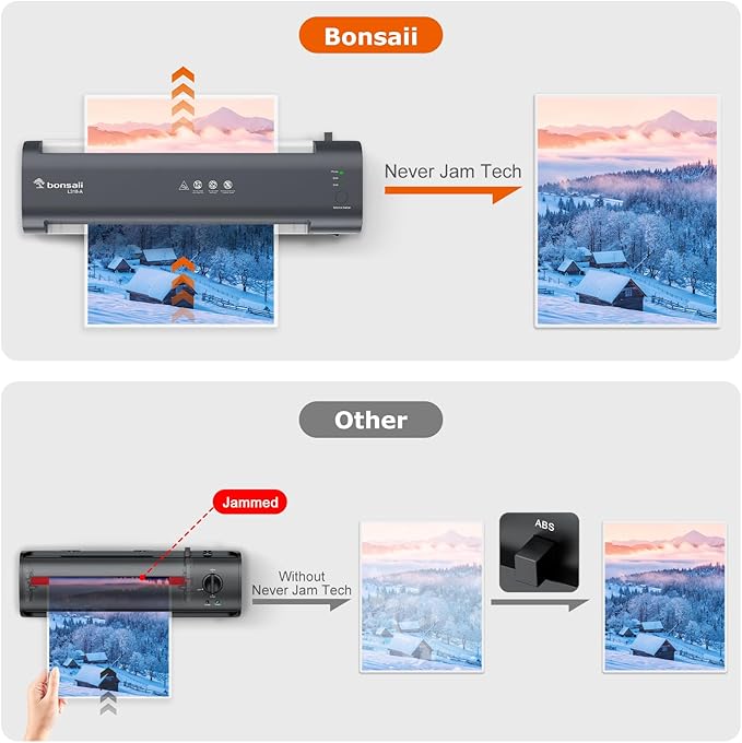 Bonsaii Laminator, 13 Inch 7-in-1 Thermal Laminator Machine