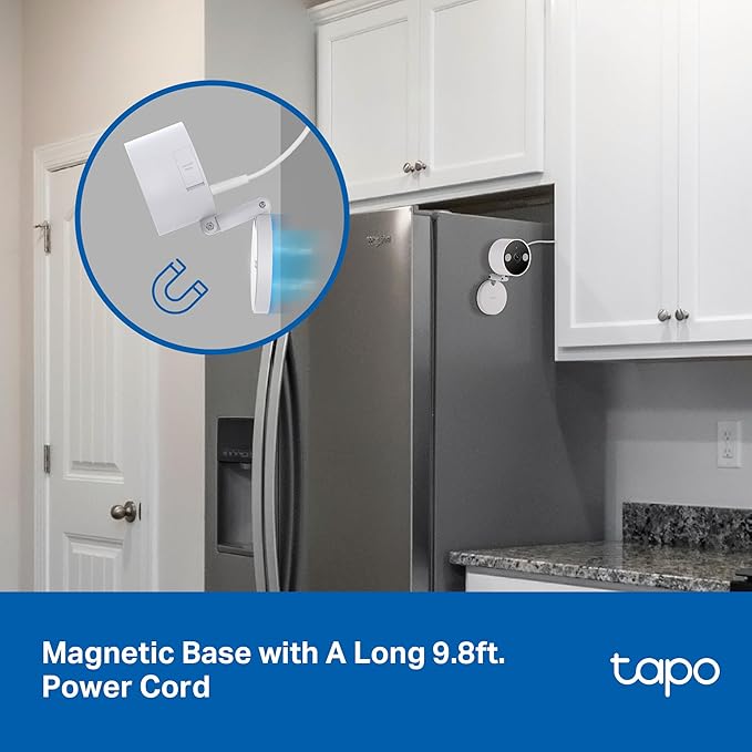 Tapo 2K+ Indoor/Outdoor Wired Security Camera