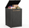 Package Delivery Boxes for Outside, Deck Storage Box Lockable Secure Design