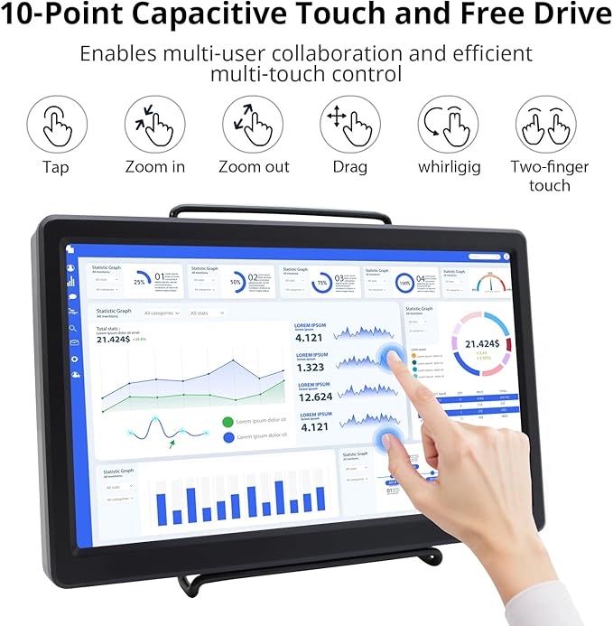 ELECROW 10.1 Inch Portable Monitor
