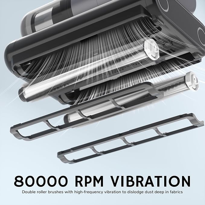 AIRTHEREAL M1 Mattress Vacuum Cleaner, 6 in 1 Bed Vacuum