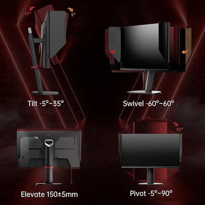 KTC 27 Inch Gaming Monitor 27M1, 1440p 200Hz Computer Monitor