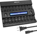 MIEKLALE 20+2 Bay AA AAA Battery Charger
