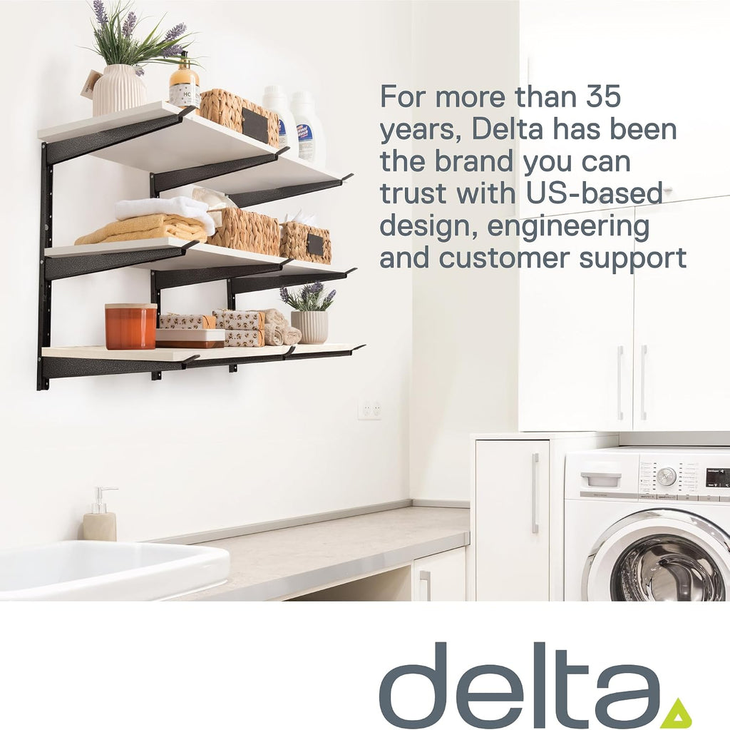 delta heavy duty lumber storage rack cycle, holds showing dimensions