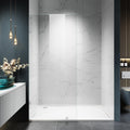 Shower Glass Panel, 28.5" W x 78.75" H Fixed Shower Screen Panel