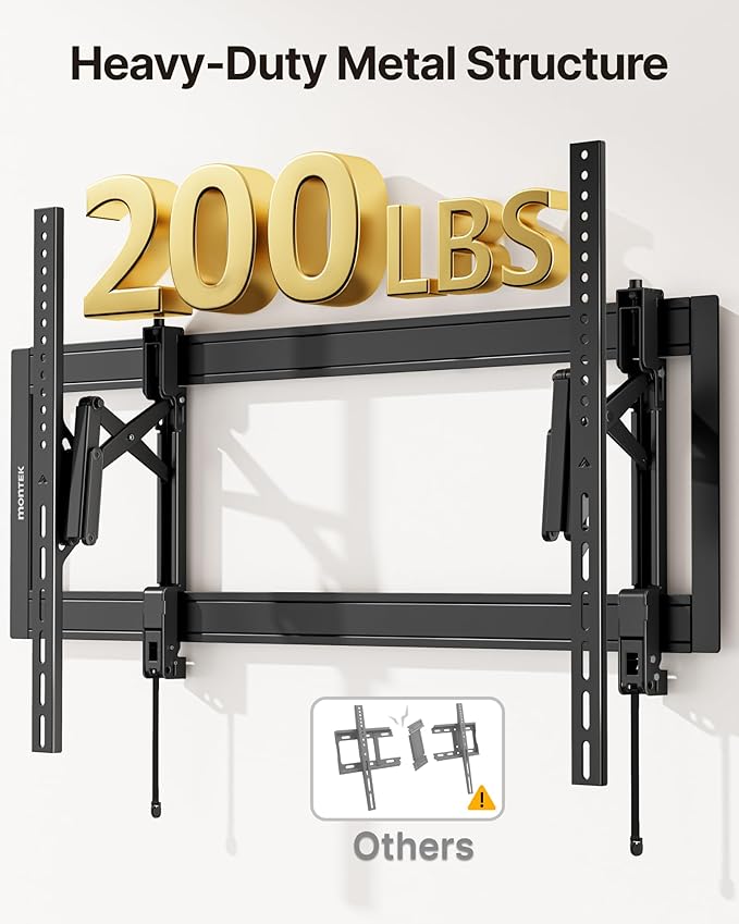 monTEK Heavy Duty Tilting TV Wall Mount