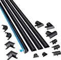 D-Line 13.12ft Cord Hider Kit, Patented Cable Cover, Hide Wires on Wall