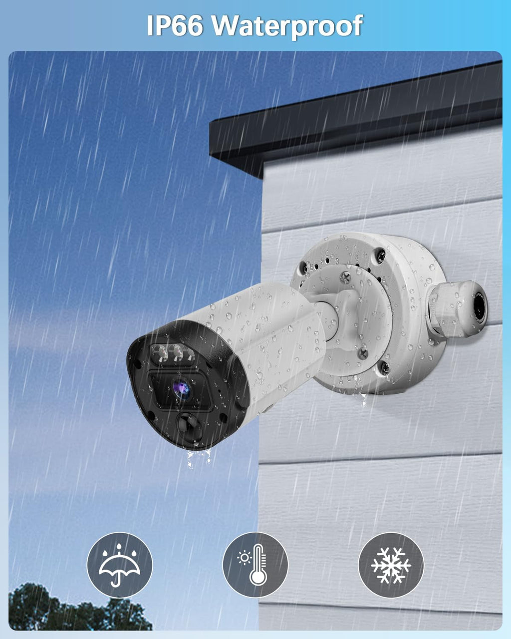 metal universal bullet security camera junction box on a desk or shelf