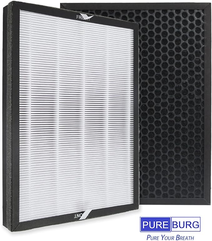 PUREBURG Replacement Filters Compatible (Pack of 2)