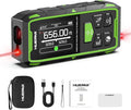 656ft/200M Dual Laser Distance Measuring Tool, Huepar Professional Rechargeable