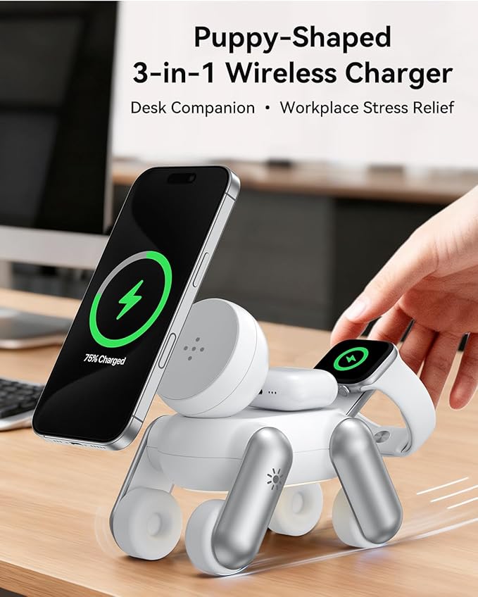 3 in 1 Wireless Charging Station