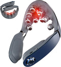 SKG Foldable Neck Massager for Pain Relief Deep Tissue Vibration Cordless