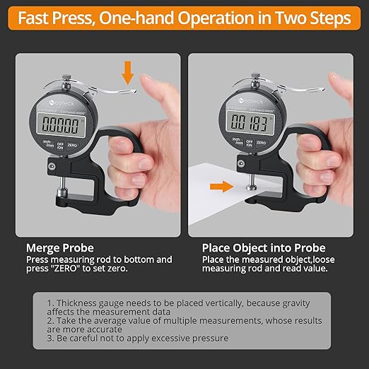 Neoteck Digital Thickness Gauge