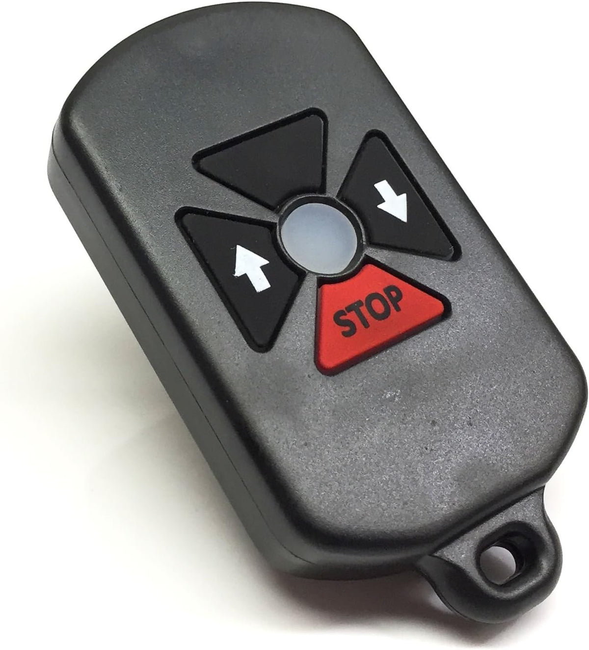 rf remote control system for commercial overhead doors, side view
