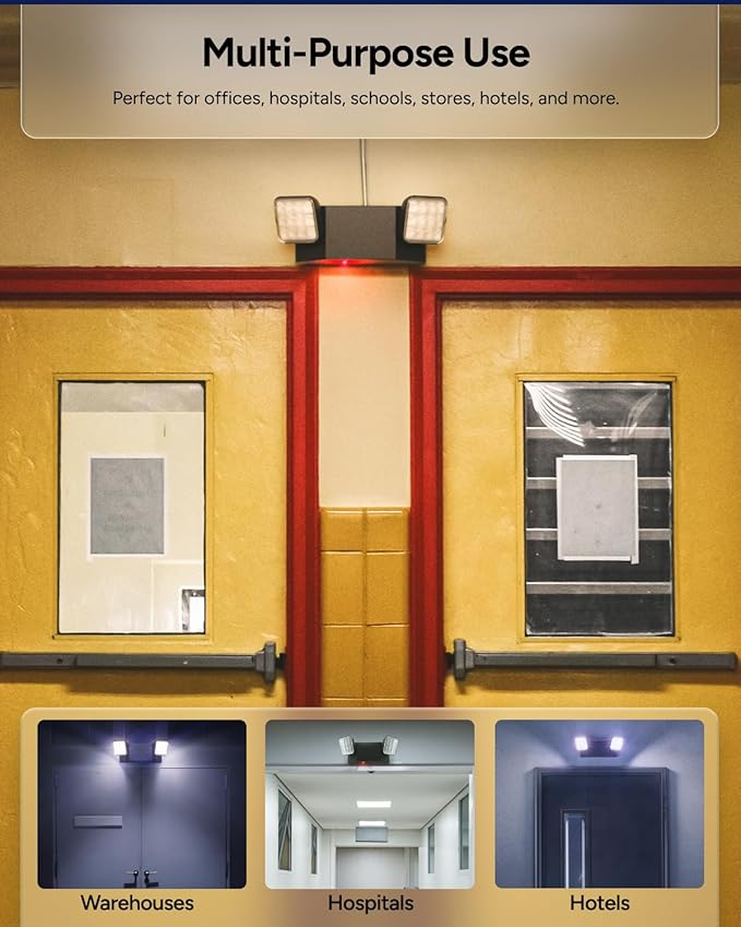 Sunco Emergency Light LED Fixture
