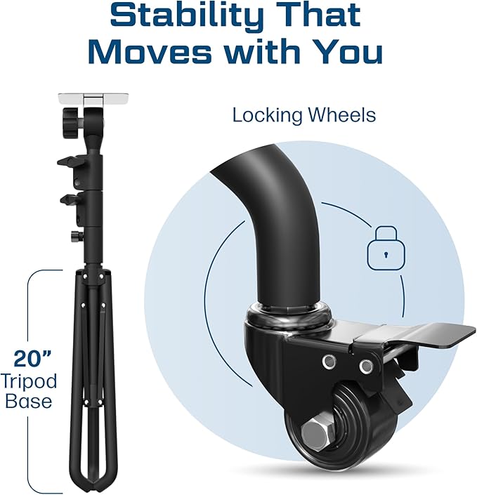 DYNAMO TECH Projector Stand Tripod Laptop Tripod