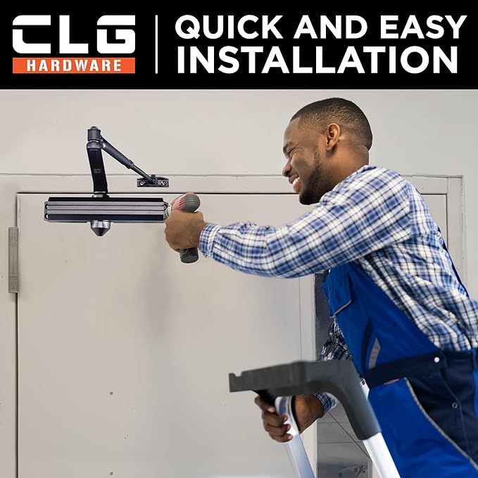CLG HARDWARE Medium/Heavy Duty Commercial Door Closer DC7016