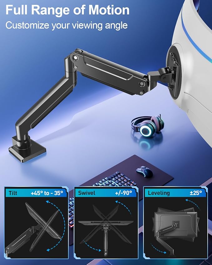 MOUNT PRO Heavy Duty Monitor Arm