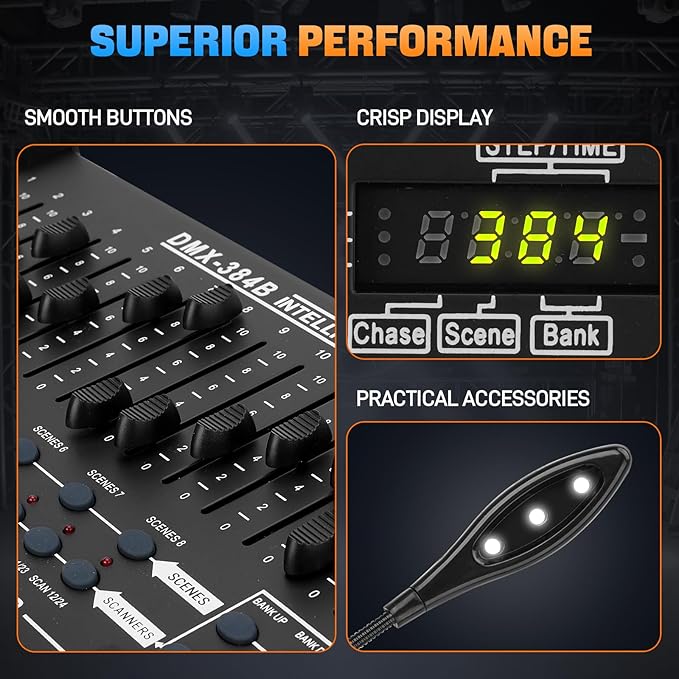 DMX 384 Channel Lighting Controller