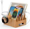 Pezin & Hulin Bamboo Charging Stations, Cell Phone Organizer