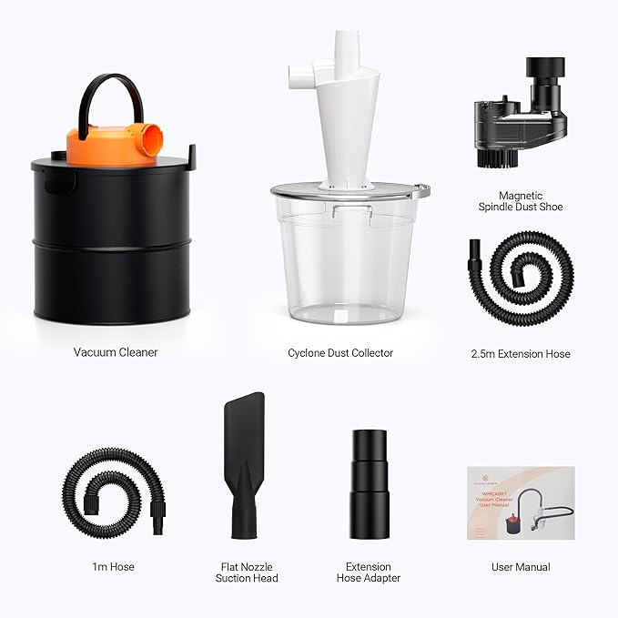 Supports 300W Spindle/500W Spindle Motor CNC Machines CNC Vacuum Cleaner