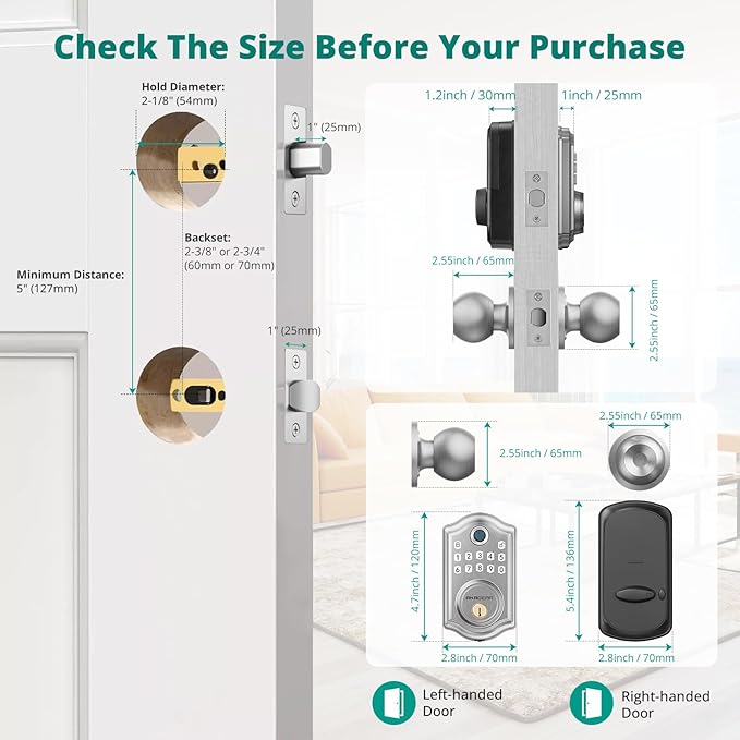 AkaGear DS10 Keyless Entry Door Lock