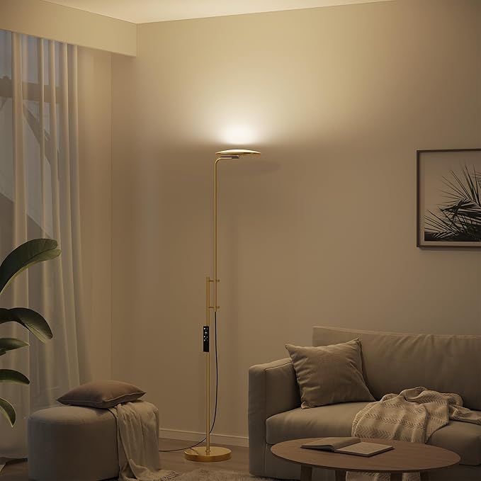 SUNMORY 32W/3000LM Floor Lamps, Super Bright LED Standing Lamp