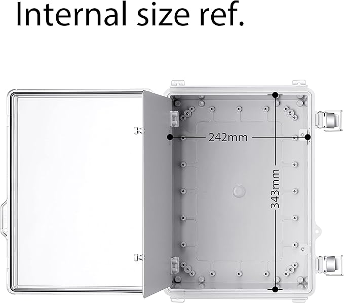 Gratury Junction Box, IP67 Waterproof Plastic Enclosure