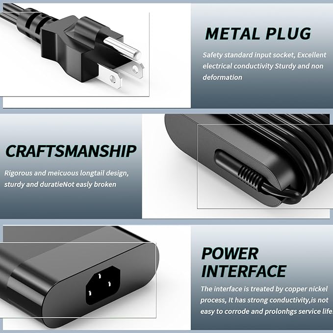 280W 20V 14A AC Laptop Charger Compatible