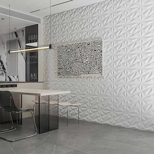 Art3dwallpanels 33 Pack 3D Wall Panel Diamond