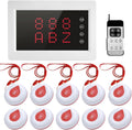 WNKRUN Wireless Calling System Caregiver Pager System 1200+ ft
