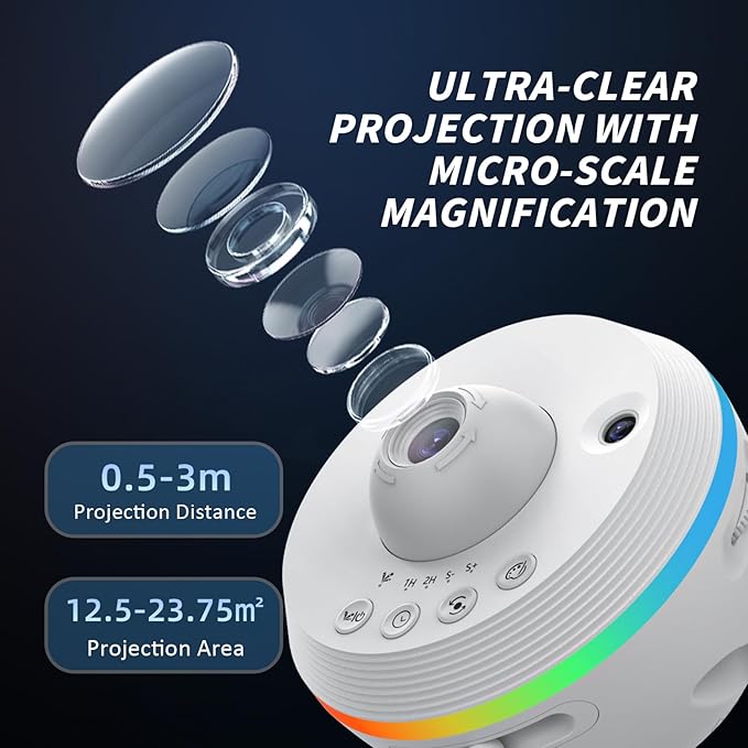 Ainael Galaxy Projector, Star Projectors Home Planetarium Space Ceiling Starry