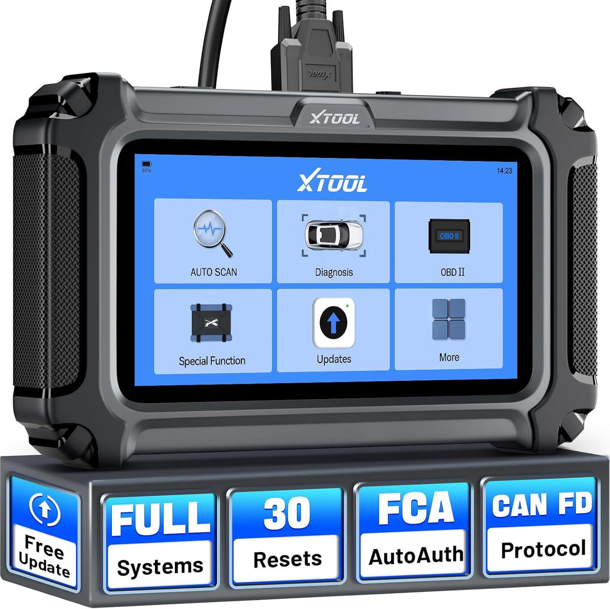 XTOOL D6S OBD2 Scanner Diagnostic Tool, 2026 Car Scanner