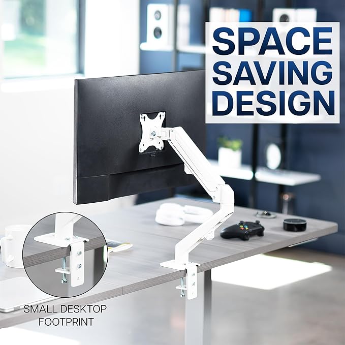 VIVO Heavy Duty Single Monitor Tension Arm