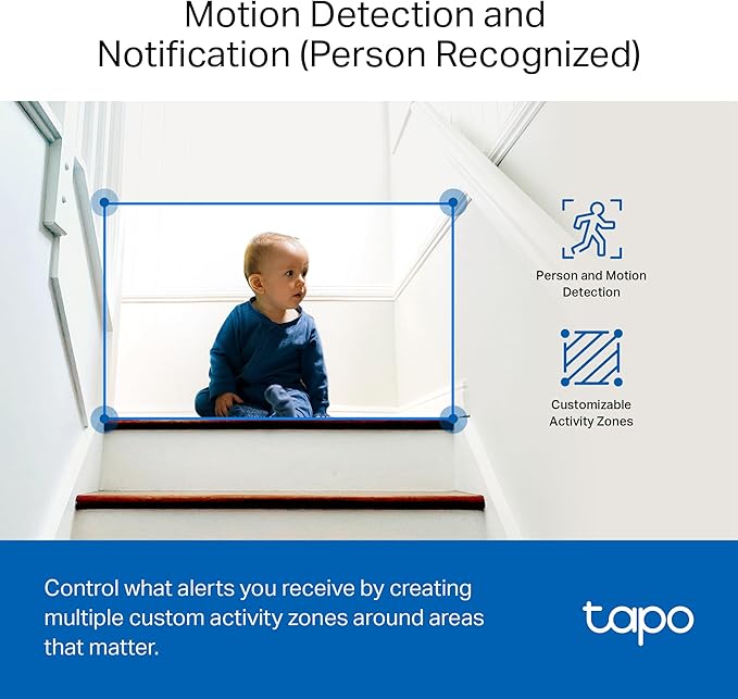 Tapo 1080P Indoor Wired Security Camera (4-Pack)
