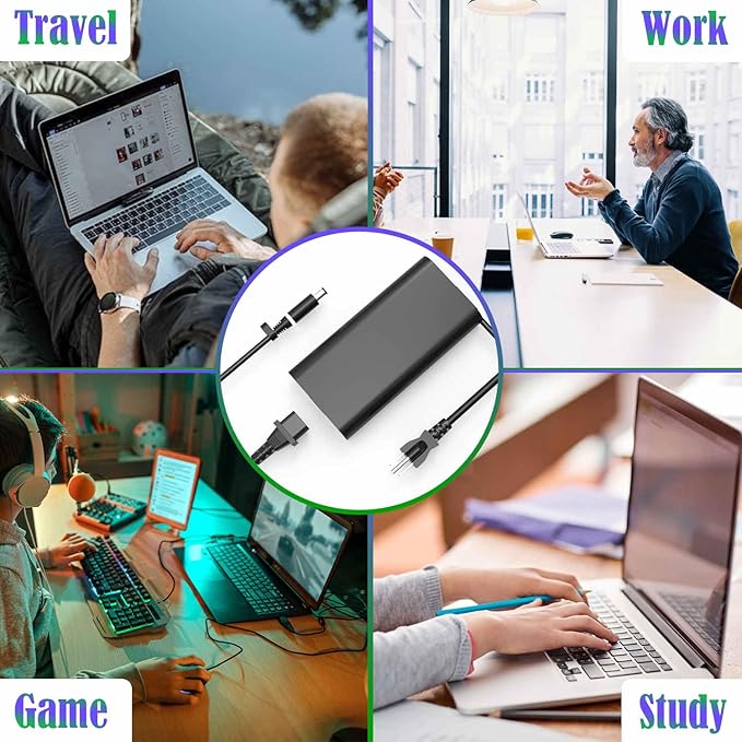 Slim 330W 16.92A 19.5V AC Laptop Charger