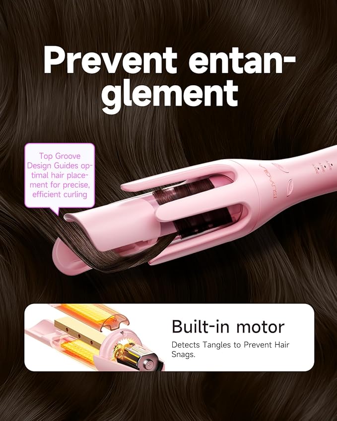 TSUYAGLA Automatic Curling Iron, 1 1/4 Hair Curler