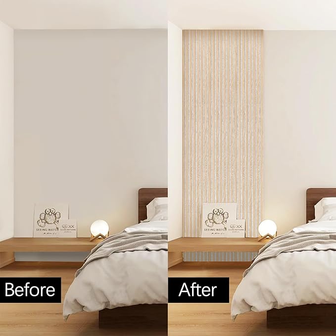 ARMURO Wood Slat Wall Panel (2 PCS)