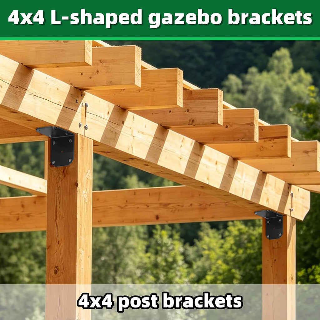 4x4x3.5 l right angle bracket, heavy duty corner, close-up detail