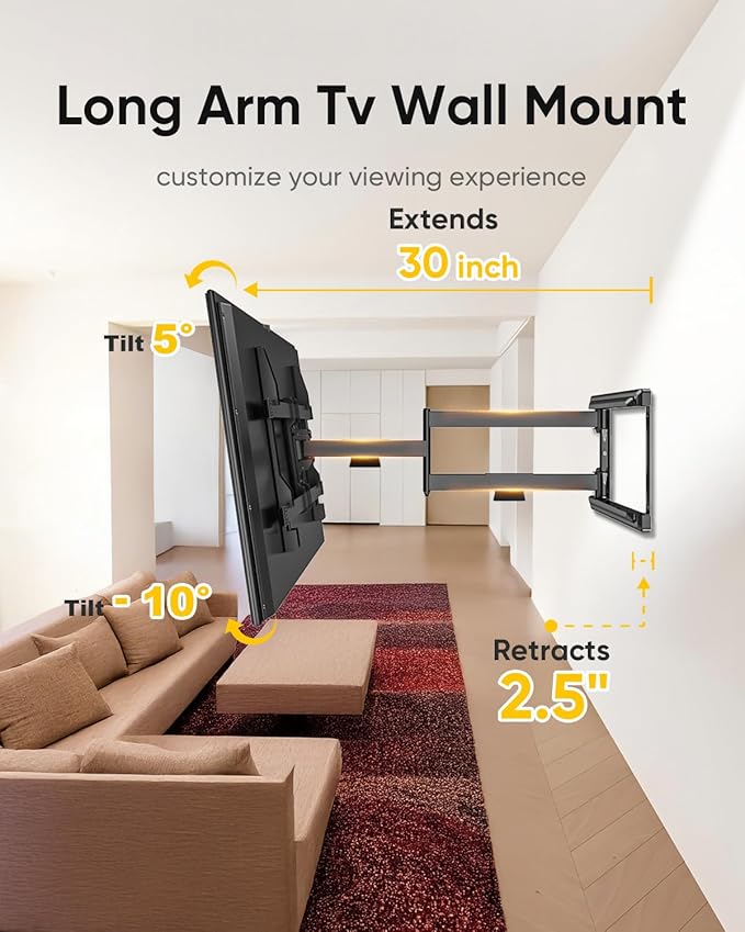FORGING MOUNT Long Arm TV Mount