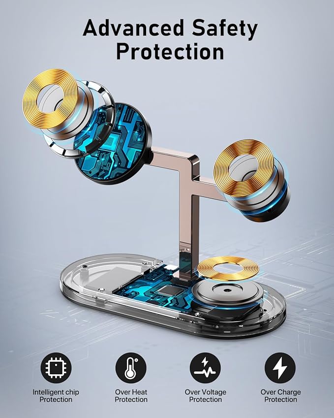 VBA 4 in 1 Wireless Charging Station