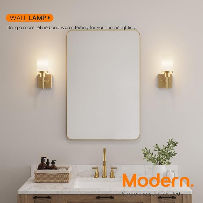 AONEON Vanity Lighting Fixtures (2 Pack)