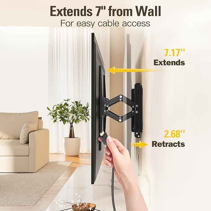 Mounting Dream UL Listed Advanced Tilt TV Wall Mount