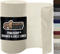 GORILLA GRIP powerGRIP Drawer Shelf and Cabinet Liner, Thick Strong Hold
