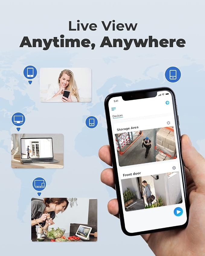 REOLINK 4K Security Camera System