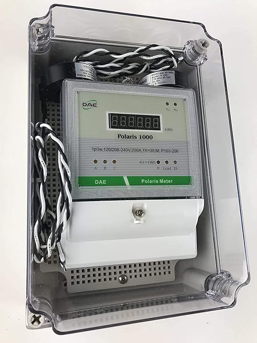DAE P204-200D KIT, UL kWh Smart Submeter, 3 Phase, 3 Split Core CTs, Demand