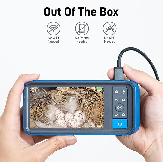 Teslong Telescopic Endoscope Inspection Camera