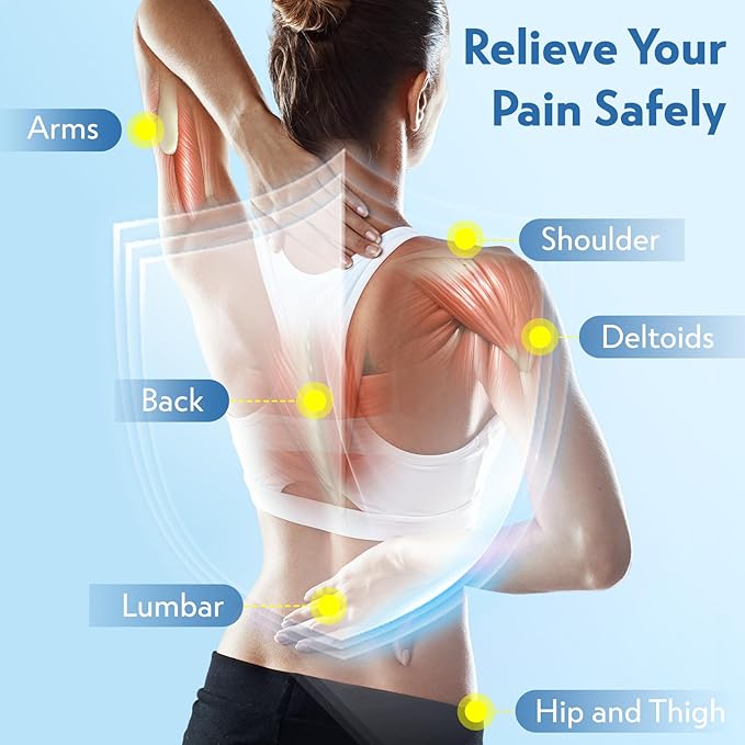 3-in-1 TENS Unit Muscle Stimulator